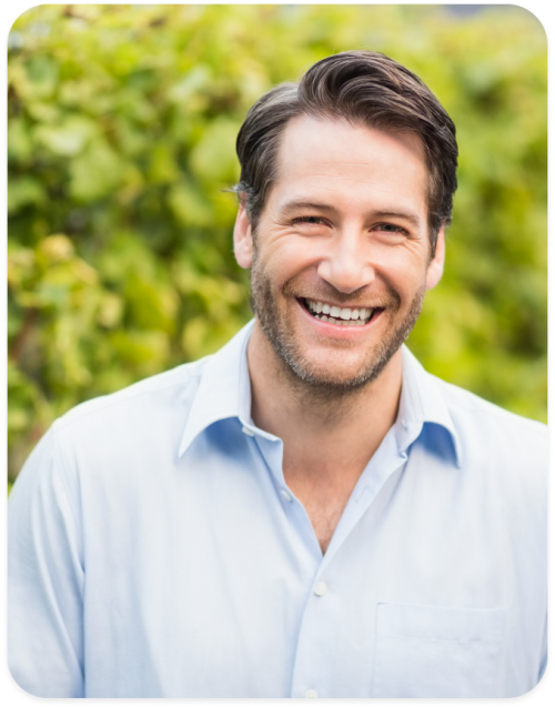 smiling man